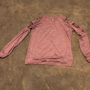 Born primitive “cold shoulder” long sleeve